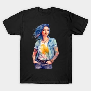 Tattooed Girl T-Shirt